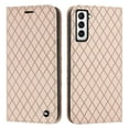 thumbnail image 1 of SaniMore for Samsung Galaxy S22 Plus Magnetic Flip Wallet Embossing Case, Premium PU Leather Case with 2 Card Slots & Multi-Angle Kickstand Full Body Protective Case for Ladies Men, Pink, 1 of 7