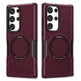 thumbnail image 1 of SaniMore for Samsung Galaxy S22 Ultra 6.8" 2022 Case, Rugged PC Back Shockproof TPU Bumper Wireless Charging Strong Magnetic Shell Slim Lightweight Heavy Duty Protective Cover, Winered, 1 of 10