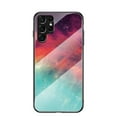 thumbnail image 1 of SaniMore for Samsung Galaxy S22 Ultra 6.8" 2022 Case, Toughened Glass & TPU Bumpers Anti-Fall Strong Airbag Lightweight Starry Sky Glass Full Body Protective Cover for Samsung S22 Ultra, Colorful Star, 1 of 8