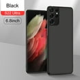 thumbnail image 1 of SaniMore for Samsung Galaxy S22 Ultra 6.8" 2022 Csae, Ultra-thin Lightweight Case with Frosted Skin Rugged Wear-resistant PC Backplane Drop-proof Lens All-inlusive Case for Galaxy S22 Ultra, Black, 1 of 11