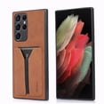 thumbnail image 1 of SaniMore for Samsung Galaxy S22 Ultra 6.8" Wallet Case, Premium Vintage PU Leather Cover with Elastic Card Slot Anti-Scratch Full Body Shockproof Protective Shell for Samsung S22 Ultra, Brown, 1 of 7