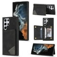 thumbnail image 1 of SaniMore for Samsung Galaxy S22 Ultra PU Leather Case RFID Blocking, Back Magnetic Button Flip Wallet Cover Built-in Card Slot & Multi-Angle Kickstand Ultra-Thin Full Body Protective Shell, Black, 1 of 7