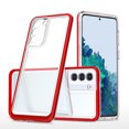 thumbnail image 1 of SaniMore for Samsung Galaxy S23 Case Crystal Clear [Never-Yellowing], Rugged PC & TPU Bumpers Magnetic Ultra-Thin Cover Support Wireless Charging Shockproof Protective Shell, Red, 1 of 8