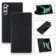 thumbnail image 1 of SaniMore for Samsung Galaxy S23 Case [Magnetic Flip Full Protecetive Cover] Card Cash Pokcet + Kickstand + Retro Wear-resisitant PU Leather + Shockproof TPU Inner Business Shell, Black, 1 of 8