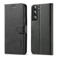 thumbnail image 1 of SaniMore for Samsung Galaxy S23 Case, PU Leather Skin & Soft TPU Inner Shell [Card Holder + Cash Pocket + Flip Kickstand] Magnetic Closure Protective Wallet Cover For Samsung Galaxy S23, Black, 1 of 9