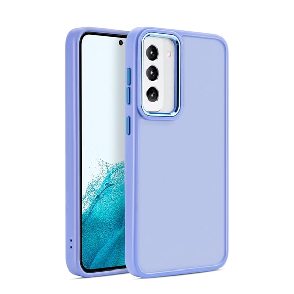 SaniMore for Samsung Galaxy S23 Case, Silicone Shockproof Bumper Rugged PC Backplane Full Body Protection Slim Fit Lightweight Anti-scratch Hard Shell for Samsung Galaxy S23, Lavender