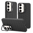 thumbnail image 1 of SaniMore for Samsung Galaxy S23 FE Case, [Dissipate Heat] Camera Protection Foldable Bracket Stand Shell with Wireless Charging Shockproof Bumper Drop Resistant, Black, 1 of 7
