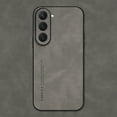 thumbnail image 1 of SaniMore for Samsung Galaxy S23 FE Case, Non-Slip All-inclusive Lens Protection Luxury PU Leather [Thermal Honeycomb Interior] Heavy Duty Protective Cover for Samsung S23 FE, Gray, 1 of 6