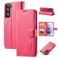 thumbnail image 1 of SaniMore for Samsung Galaxy S23 FE Case, PU Leather Skin & Soft TPU Inner Shell [Card Holder + Cash Pocket + Flip Kickstand] Magnetic Closure Protective Wallet Cover For Samsung Galaxy S23 FE, Rose, 1 of 10
