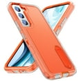 thumbnail image 1 of SaniMore for Samsung Galaxy S23 Plus 6.6" 2023 Hybird Case, Rugged PC Back Shockproof TPU Shell Metal Hidden Kickstand Drop Resistant Anti-slip Heavy Duty Protective Case for Galaxy S23 Plus, Orange, 1 of 9