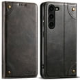 thumbnail image 1 of SaniMore for Samsung Galaxy S23 Plus 6.6" 2023 Wallet Cover, PU Leather Magnetic Book Folding Flip Folio Case Wear-resistant Shockproof Anti-fall [RFID Blocking] & Stand Function, Black, 1 of 4