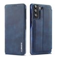 thumbnail image 1 of SaniMore for Samsung Galaxy S23 Plus 6.6" Case [RFID Blocking], Camera Protection Card Slot Ultra-Thin PU Leather Magnetic Wallet Cover with Practical Bracket Shockproof Protective Shell, Blue, 1 of 8