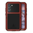 thumbnail image 1 of SaniMore for Samsung Galaxy S23 Plus 6.6" Case, Rugged Metal Armor Shockproof Cover Built-in Screen Protector Heavy Duty Protective Cover with Waterproof Dustproof for Samsung S23 Plus, Red, 1 of 7