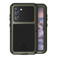 thumbnail image 1 of SaniMore for Samsung Galaxy S23 Plus 6.6" Case, Rugged Metal Armor Shockproof Cover Built-in Screen Protector Heavy Duty Protective Cover with Waterproof Dustproof for Samsung S23 Plus, Green, 1 of 7
