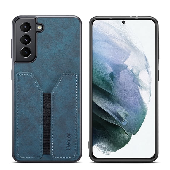 SaniMore for Samsung Galaxy S23 Plus 6.6" Wallet Case, Premium Vintage PU Leather Cover with Elastic Card Slot Anti-Scratch Full Body Shockproof Protective Shell for Samsung S23 Plus, Blue