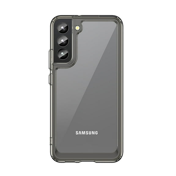 SaniMore Samsung Galaxy S23 Plus Case (6.6 inch 2023 Release), Soft Shockproof TPU Bumper Crystal-clear PC Back No-yellowing Anti-drop Ultra-slim Lightweight Rugged Cover For Galaxy S23 Plus,Gray