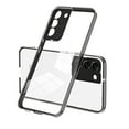 thumbnail image 1 of SaniMore for Samsung Galaxy S23 Plus Case Slim Transparent [Never-Yellowing], Rugged PC & TPU Bumpers Cover Built-in Detachable Lens Protector Shockproof Protective Shell, Black, 1 of 8