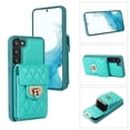 thumbnail image 1 of SaniMore for Samsung Galaxy S23 Plus PU Leather Case, Multi-Functional Metal Snap Wallet Cover with Card Slot & Kickstand Shoulder Strap Full Body Protective Shell for Samsung S23 Plus, Green, 1 of 10
