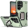 thumbnail image 1 of SaniMore for Samsung Galaxy S23 Ultra 5G Case, Galaxy S23 Ultra Case with Kickstand Armor Magnetic Ring Rugged Protective Military Grade Shockproof Case for Galaxy S23 Ultra 6.8" 2023, Green, 1 of 9