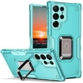 thumbnail image 1 of SaniMore for Samsung Galaxy S23 Ultra 5G Case, Galaxy S23 Ultra Case with Kickstand Armor Magnetic Ring Rugged Protective Military Grade Shockproof Case for Galaxy S23 Ultra 6.8" 2023, Mint, 1 of 9