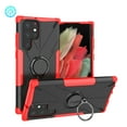 thumbnail image 1 of SaniMore for Samsung Galaxy S23 Ultra 6.8" 2023 Case, [360°Rotating Kickstand] [Magnetic Car Mount]Shockproof Anti-drop Tri-layer Matte Hybird Rugged Heavy Duty Protective Shell for S23 Ultra, Red, 1 of 8