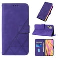 thumbnail image 1 of SaniMore for Samsung Galaxy S23 Ultra 6.8" Case Wireless Charging Support, Magnetic Flip Wallet Card Holder PU Leather Cover Built-in Kickstand & Wrist Strap Full Body Protective Shell, Purple, 1 of 8