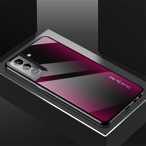 SaniMore for Samsung Galaxy S23 Ultra Case, Samsung S23 Ultra Cover with 9H Tempered Glass Backplane Shock Absorption TPU Bumper & Solid PC Heavy Duty Full Body Protection Cover, Purple