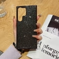 thumbnail image 1 of SaniMore for Samsung Galaxy S23 Ultra Case, Luxury Bling Glitter Diamond Cover for Girls Women Ladies Slim & Lightweight Flexible TPU All-Inclusive Protection Shell for Samsung S23 Ultra, Black, 1 of 7