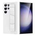 thumbnail image 1 of SaniMore for Samsung Galaxy S23 Ultra Case, Silicone Wrist Strap Stand Skin-fell Anti-scracth Shockproof Anti-fall Rugged Handle Slim Fit Lightweight Durable for Samsung S23 Ultra, White, 1 of 10