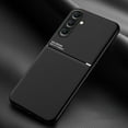 thumbnail image 1 of SaniMore for Samsung Galaxy S24 Case (6.2 inch 2024), Carbon Fibre Magnetic Case Built-in Car Mount Shock Absorption TPU Rubber Luxury Hybrid Cover for Samsung Galaxy S24 5G, Black, 1 of 9