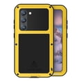 thumbnail image 1 of SaniMore for Samsung Galaxy S24 Plus 6.7" Case, Rugged Metal Armor Shockproof Cover Built-in Screen Protector Heavy Duty Protective Cover with Waterproof Dustproof for Samsung S24 Plus, Yellow, 1 of 7
