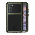 thumbnail image 1 of SaniMore for Samsung Galaxy S24 Plus 6.7" Case, Rugged Metal Armor Shockproof Cover Built-in Screen Protector Heavy Duty Protective Cover with Waterproof Dustproof for Samsung S24 Plus, Green, 1 of 7