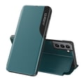 thumbnail image 1 of SaniMore for Samsung Galaxy S24 Plus 6.7 inch Case, Magnetic Closure PU Leather Slim Stand Cover with Folio Flip Kickstand Rugged PC Anti-Fall Shock Protection Shell for Samsung S24 Plus, Cyan, 1 of 10