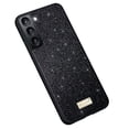 thumbnail image 1 of SaniMore for Samsung Galaxy S24 Plus Case, Shining Glitter Gift Cover for Women/Girls Support Folding Exquisite Luxury Hollow Out Button Design Shockproof Protection Cover, Black, 1 of 10
