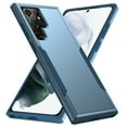 thumbnail image 1 of SaniMore for Samsung Galaxy S24 Ultra Case, Military Grade Drop Protection Hard PC + Shock Absorption TPU Bumper Dual-Layer Shockproof Anti-Scratch Cover for Galaxy S24 Ultra 2024, Blue, 1 of 7