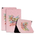 thumbnail image 1 of SaniMore for Samsung Galaxy Tab A7 10.4" 2020 (SM-T500/T505/T507) Intelligent Power-Saving Case, PU Leather Case with Adjustable Kickstand Shockproof Protective Case for Women Ladies, Flower Buttefly, 1 of 9