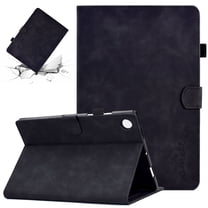 SaniMore for Samsung Galaxy Tab A8 10.5" 2022 SM-X200/X205 Case, PU Leather Case Soft TPU Back Auto Wake/Sleep Card Slots Pen Holder Kickstand Magnetic Full Protective Wallet Case, Black