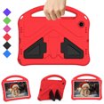 thumbnail image 1 of SaniMore for Samsung Galaxy Tab A8 10.5 Case 2022 SM-X200/X205/X207, Kickstand 3D Heavy Duty Rugged Shockproof Full Body Protective Tablet Case for Samsung Tab A8 10.5 for Kids, Red, 1 of 8
