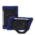 thumbnail image 1 of SaniMore for Samsung Galaxy Tab A8 (SM-X200/X205) 10.5" 2022 Case, 3 Layers Protection Cover for Galaxy Tab A8 with Rotating Stand Handle, Shoulder Strap Pen Holder Armor Silicone Case, Darkblue, 1 of 16