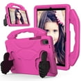 thumbnail image 1 of SaniMore for Samsung Galaxy Tab A8 (SM-X200/X205) Kids Case, EVA Foam Case with Holder & Foldable Thumbs Up Kickstand Shockproof Protective Case for Boys Girls, Rose, 1 of 6