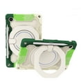 thumbnail image 1 of SaniMore for Samsung Galaxy Tab A9 Plus 12.4" 2023 SM-X810/X816/X818, 3 Layers Protection Kids-friendly Cover with Rotating Stand Handle, Shoulder Strap Pen Holder Armor Silicone Cover, Rainbowgreen, 1 of 16