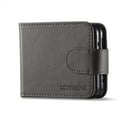 thumbnail image 1 of SaniMore for Samsung Galaxy Z Flip 3 6.7" 2021 Case, PU Leather Skin & Soft TPU Inner Shell [Card Holder + Cash Pocket Magnetic Closure Protective Wallet Cover for Galaxy Z Flip 3, Gray, 1 of 7