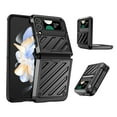 thumbnail image 1 of SaniMore for Samsung Galaxy Z Flip 5 (6.7" 2023) Phone Case, Hinge Protection Armor Military-grade Shockproof 2-layer Anti-drop Heavy Duty Protective Shell for Samsung Galaxy Z Flip 5, Black, 1 of 7