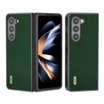 thumbnail image 1 of SaniMore for Samsung Galaxy Z Fold 4 (7.6" 2021) Case, Weai-resistant Durable PU Leather Skin Shockproof Drop Resistant Anti-scratch PC Backplane Slim Lightweight Cover, Green, 1 of 5