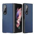 thumbnail image 1 of SaniMore for Samsung Galaxy Z Fold 4 (7.6" 2022) Case, Durable Wear-resstant PU Leather Skin + Shockproof Anti-drop Anti-scrcatch No-fingerprint Protective Shell for Samsung Galaxy Z Fold 4, Blue, 1 of 5