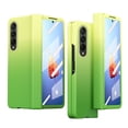 thumbnail image 1 of SaniMore for Samsung Galaxy Z Fold 4 7.6" 2022 Case, Hinge Protection Tempered Glass Screen Protector 360° All-inclusive Drop Resistant Shockproof Anti-greasy Folding Case for Galaxy Z Fold 4, Green, 1 of 7