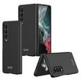 thumbnail image 1 of SaniMore for Samsung Galaxy Z Fold 4 7.6" Ultra-Thin All-Inclusive Folding Case, Rugged PC Anti-Fingerprint Heavy Duty Full Body Protective Case for Samsung Z Fold 4 Women Men, Black, 1 of 7