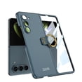 thumbnail image 1 of SaniMore for Samsung Galaxy Z Fold 5 (7.6" 2023) Case, Ultra-thin 360 Degree Rotating Bracket Rugged Skin-feel PC Backplane Shockproof Anti-fall Tough Protective Shell for Galaxy Z Fold 5, Darkgreen, 1 of 8