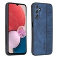 thumbnail image 1 of SaniMore for Samsung Gaxaly A14 5G 6.6" Case Ultra-Thin Embossing, Rugged PC & TPU Bumpers Magnetic Cover Support Wireless Charging Full Body Protective Shell for Samsung A14 5G, Blue, 1 of 9
