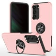 thumbnail image 1 of SaniMore for Samsung S23 Plus Case, [Military Grade Drop Protection], Compatible for Samsung S23 Plus 5G with Embedded Finger Ring and Metal Stand Kickstand [Support Magnetic Car Holder], Rosegold, 1 of 8